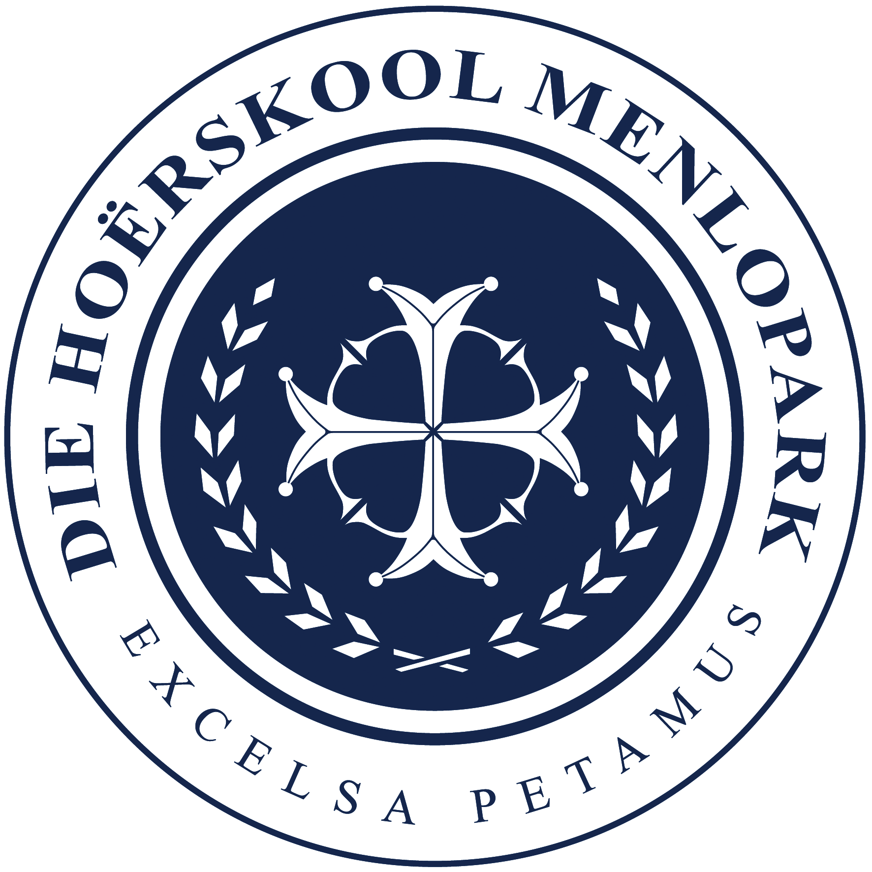 Menlopark Hoerskool logo